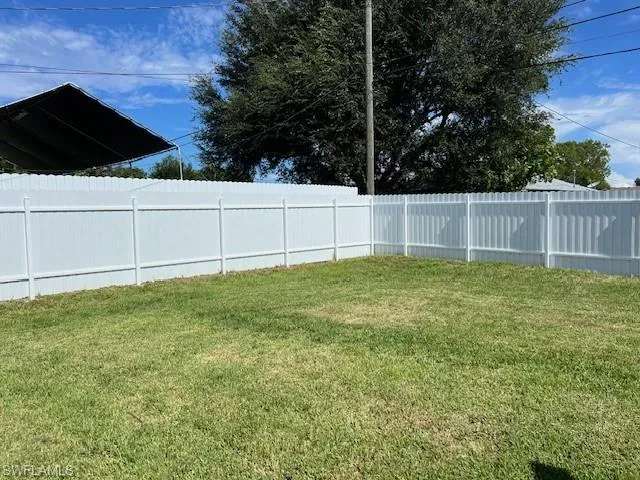View of yard
