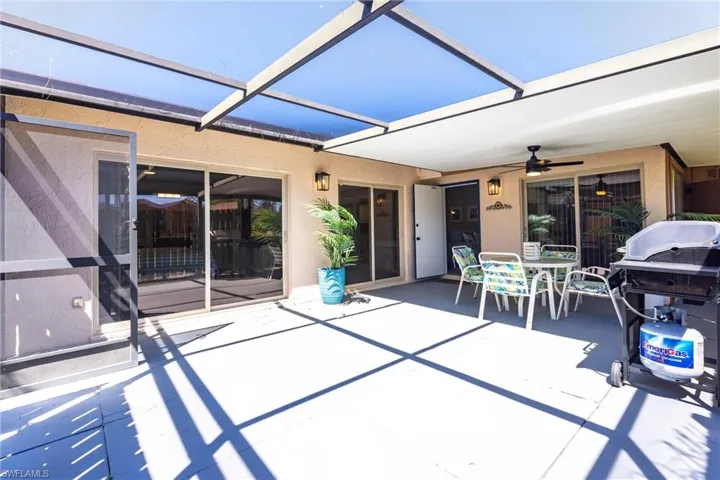 View of oversized patio / terrace.