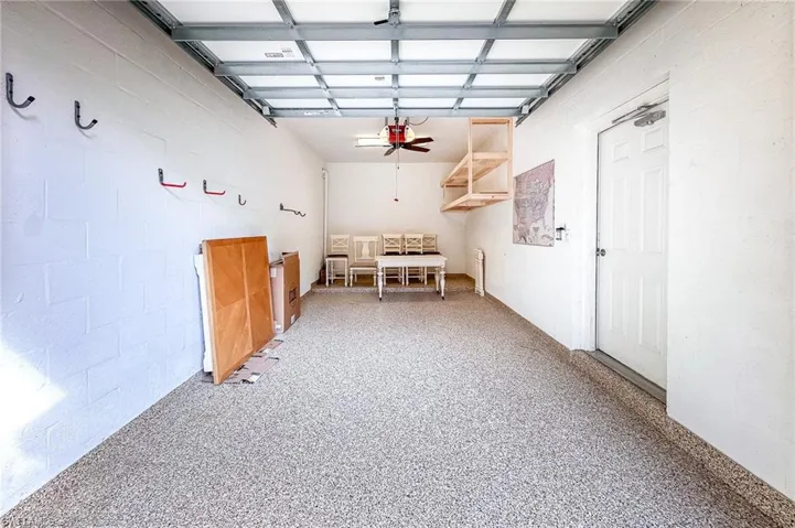Epoxy Floor and Storage in the Garage