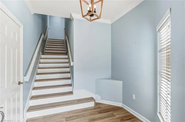 Gorgeous entry and stairway.