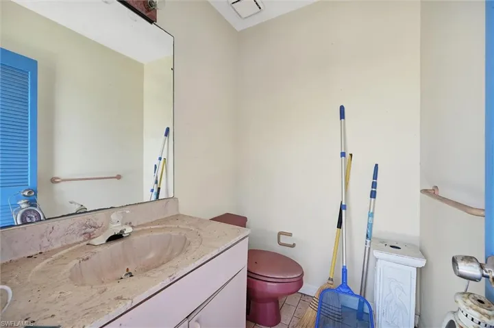 Pool Half Bathroom