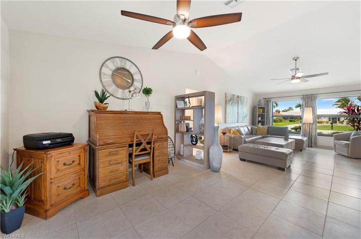 Great Room with Cathedral Ceiling