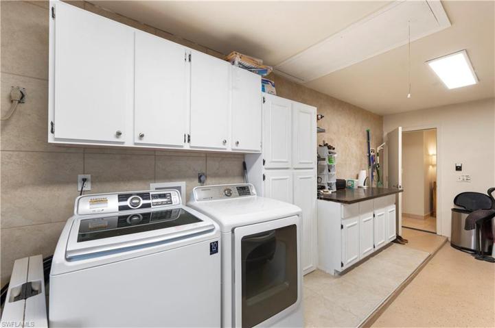 Laundry and Workspace