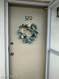 Doorway to property