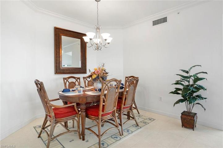 Open living room / dining room