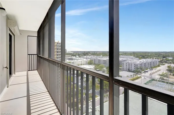 Primary balcony-city view