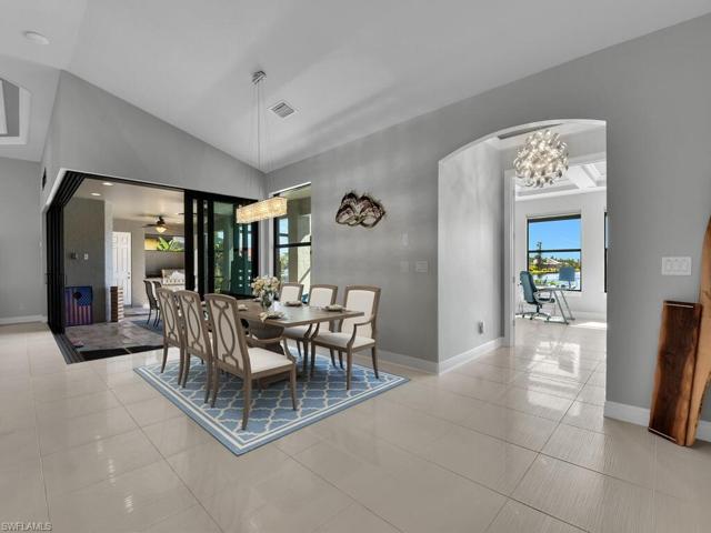 Staged Photo- Dining Area