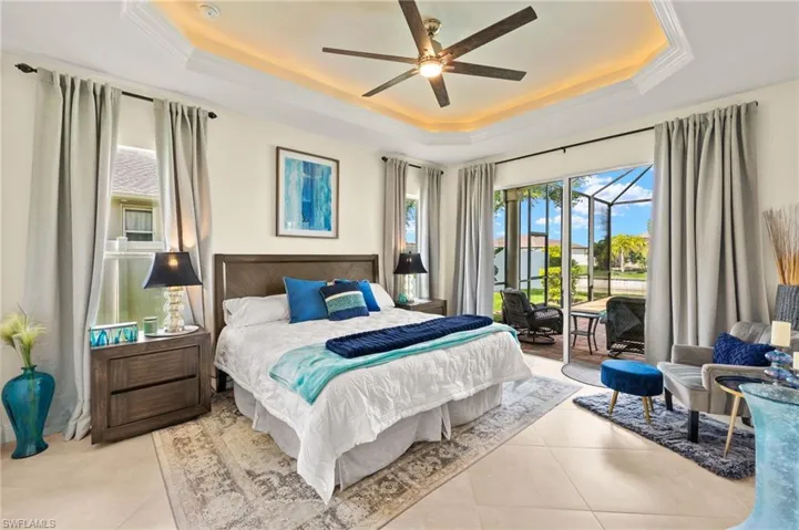 stunning luxurious master suite!