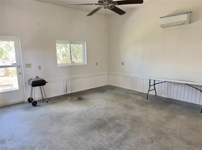 behind garage room