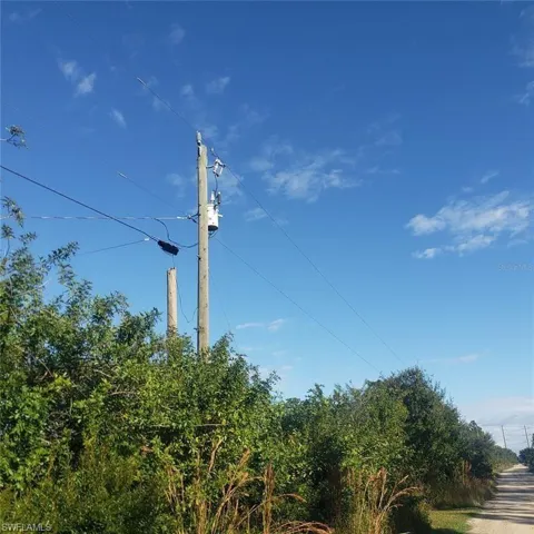 Power Line across the street.