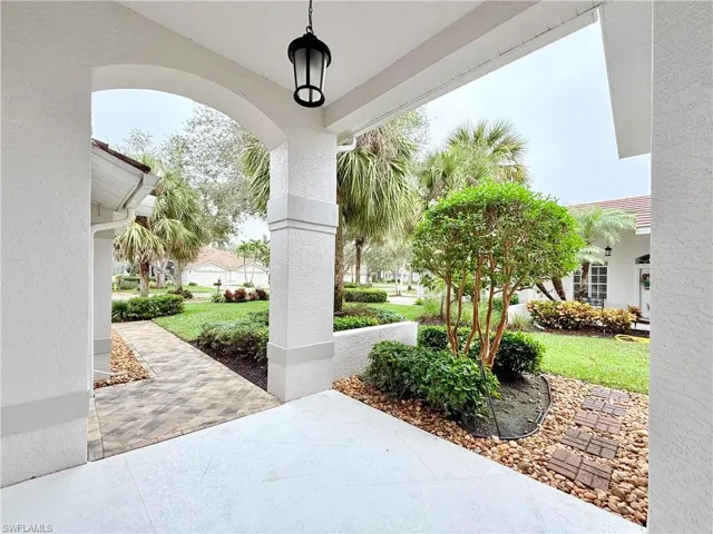 Covered Front Entrance