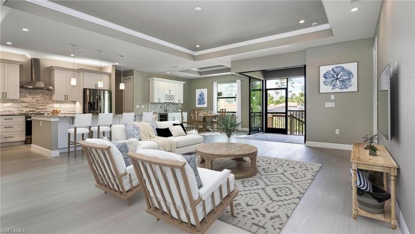 Virtually Staged Living Room