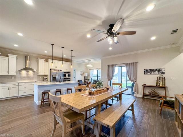 Being used as Dining Area