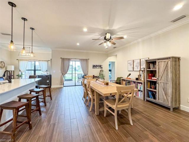 Being used as Dining Area