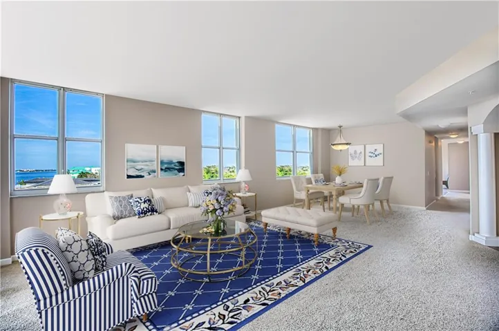 Living Rm Virtually Staged