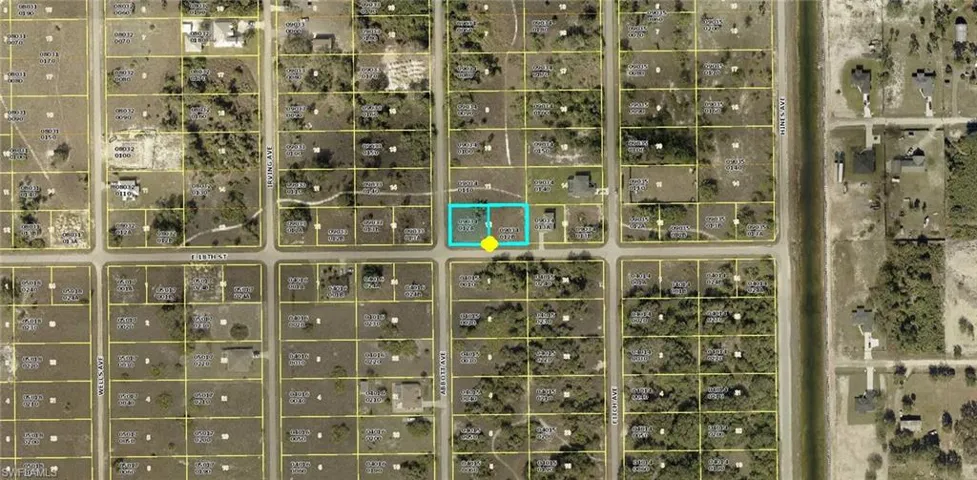 Assessor's Map. Displaying the property's location within the larger land parcel grid