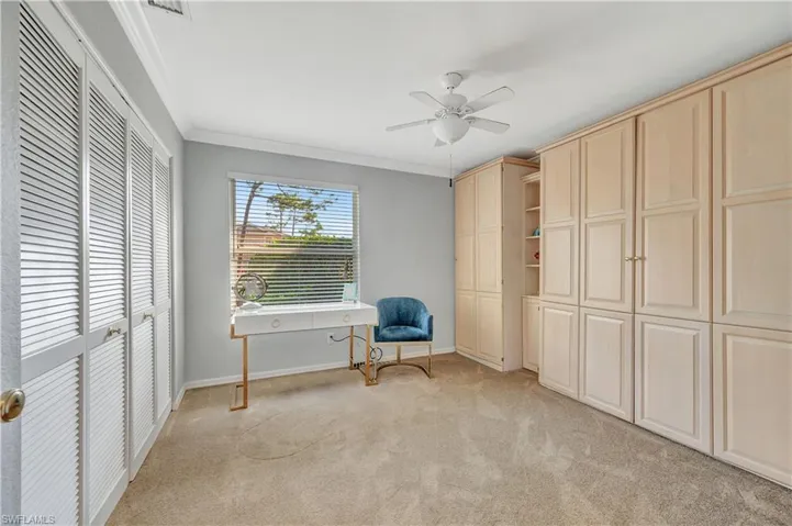 Third Bedroom/Study with Murphy Beds