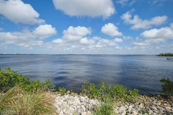 Water view from property