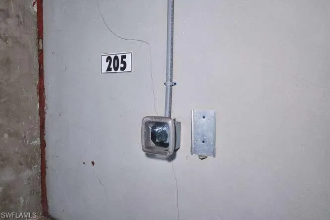 Electric available for charging station - buyer responsible for connection costs.