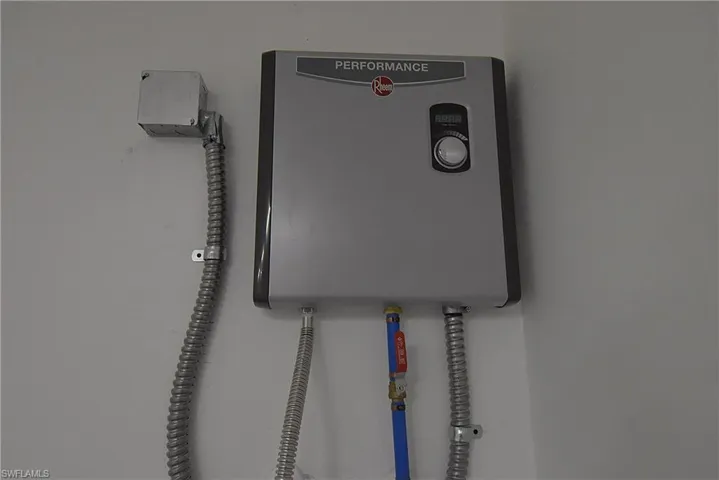 Tank less water heater.