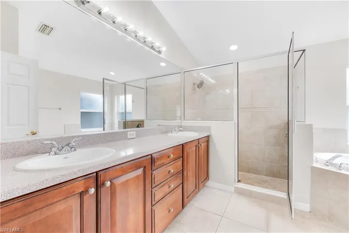 Large vanity area