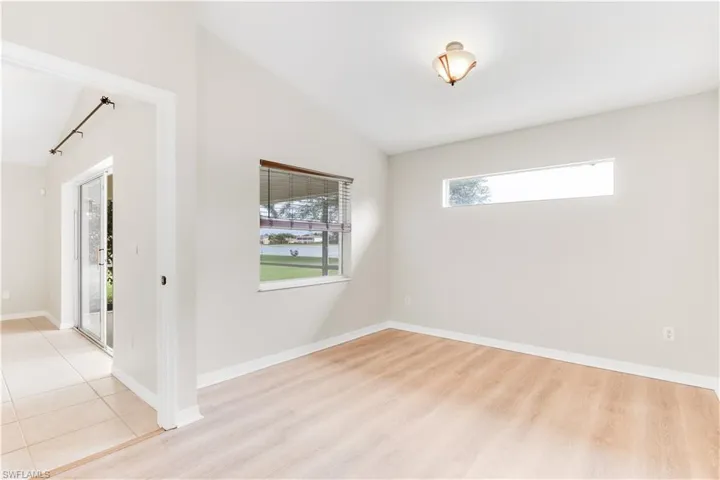Off the primary, you can use this for an office, nursery or reading nook!