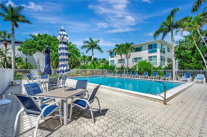Thermo heated pool with spacious patio