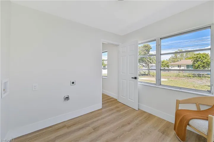 laundry area