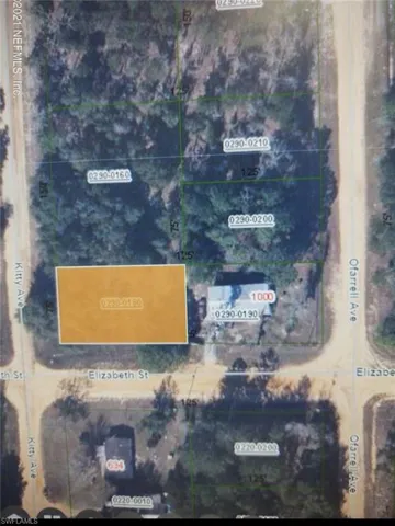 Aerial view of property's location