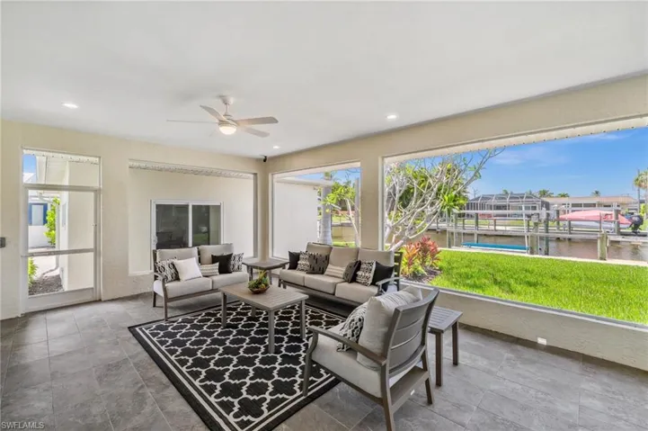 Amazing Views and Tile Floors from the Screened Lanai