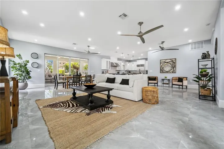 Elegant open concept design