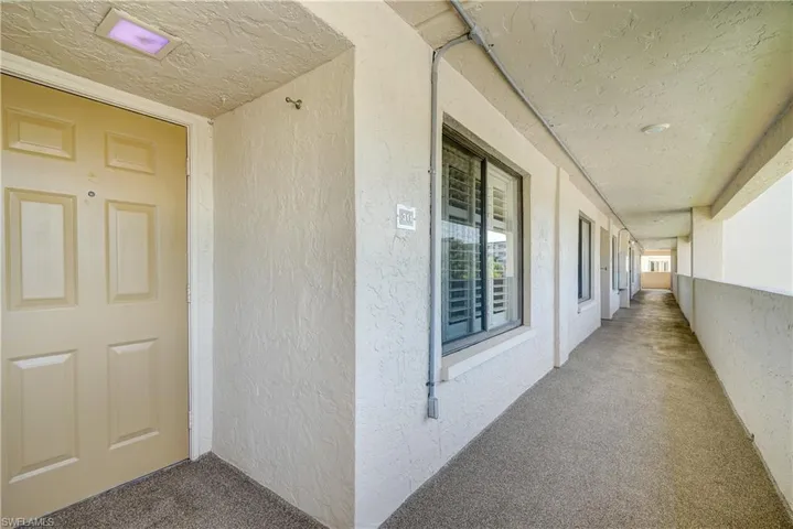 View of exterior entry