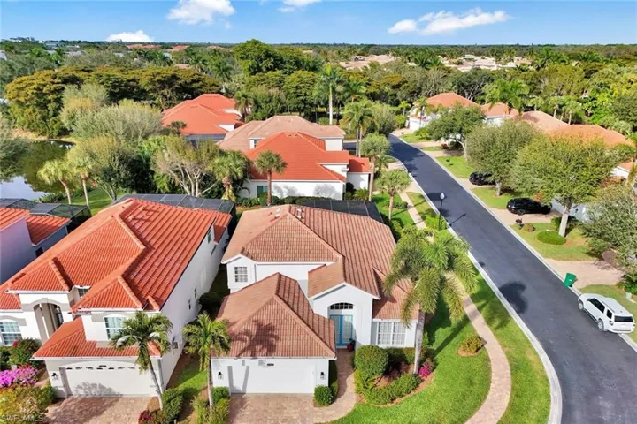 Aerial View of House
