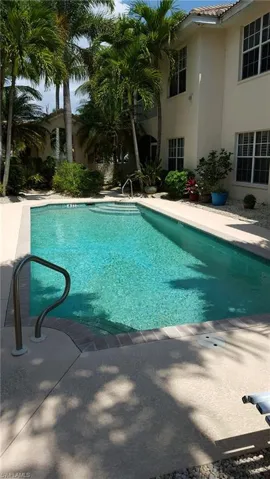 Swimming pool featuring a patio area