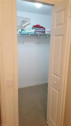 View of closet