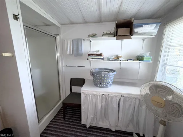 Half bath in laundry room/ extra room