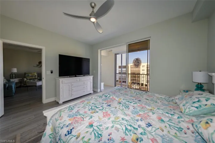 OWNER'S SUITE SHOWING ENTRANCE TO LIVING AREA