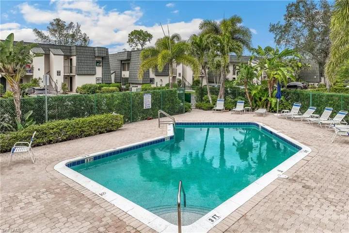 Condo is across from the pool