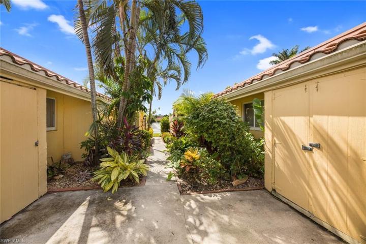 Walk way to your private condo