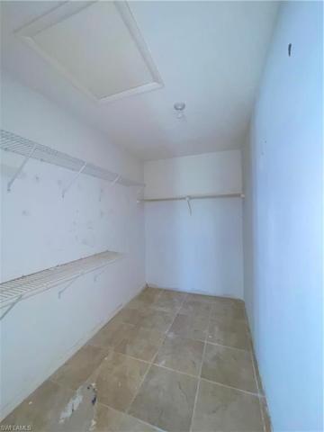 Primary room closet