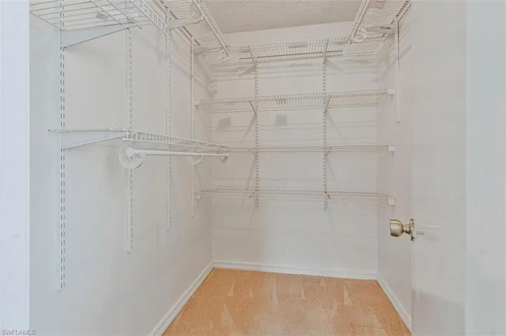 Main bedroom features a Large walk in closet in main bedroom and its own bathroom
