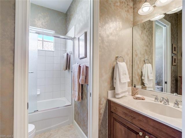 Guest bath shared by guest bedrooms 1 & 2