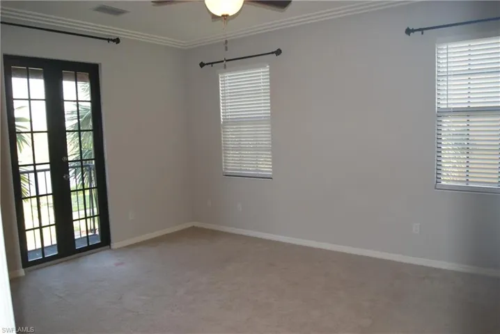 large master and balcony