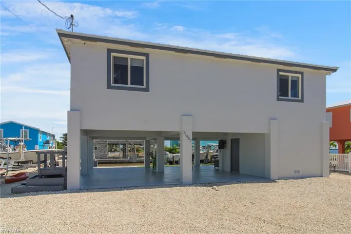 Back of property with a patio area