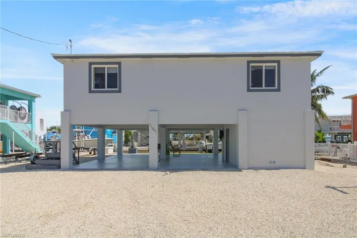 View of back of house