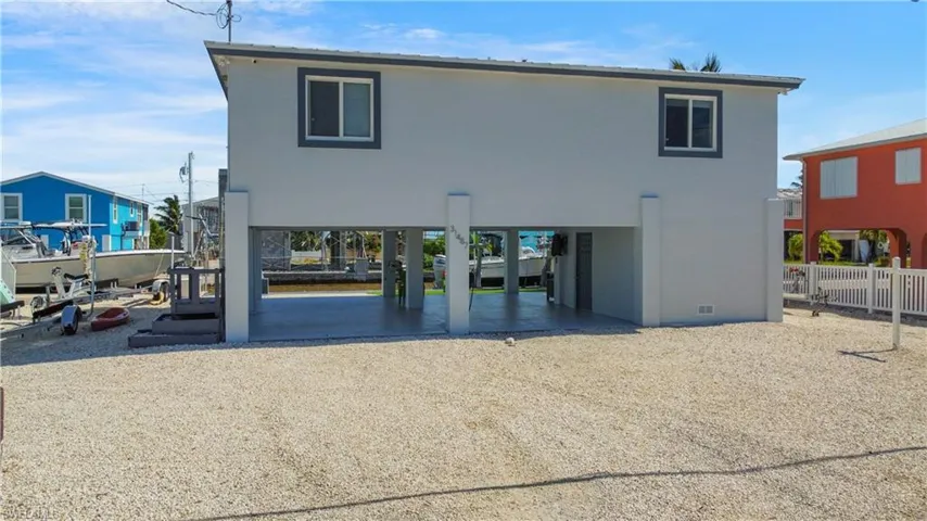 View of back of house