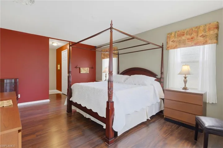 Elegant and serene—soaring ceilings and large windows create a bright, inviting escape.