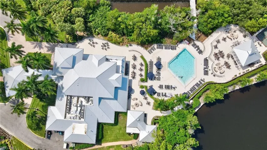 Aerial Club pool