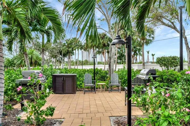 Grilling area