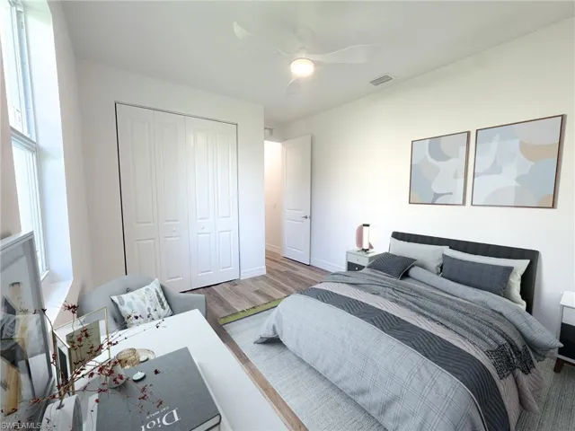 Bedroom #2 Deco Render furnished